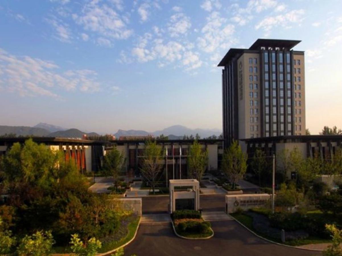 Zhongjian Yanqi Lake View Hotel Peking  Buitenkant foto